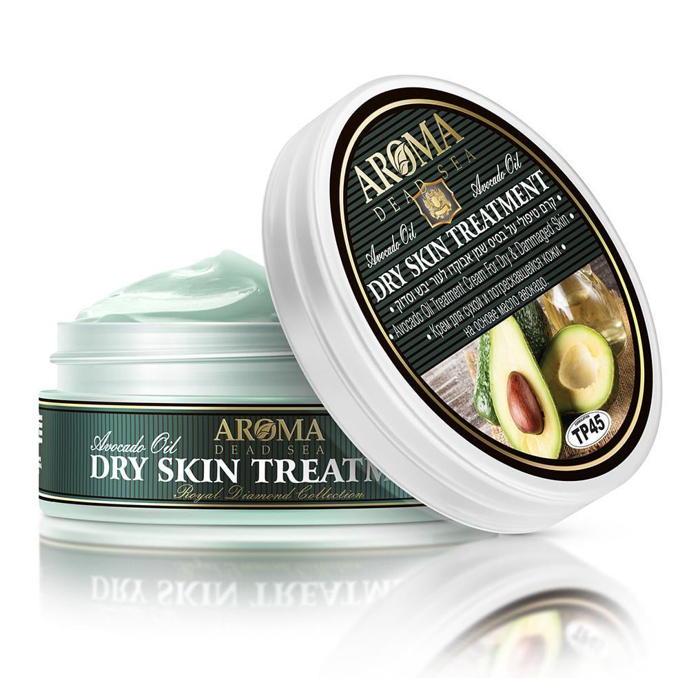 Крем для ухода за сухой кожей Aroma Dead Sea с маслом авокадо 160 мл (2519568589)