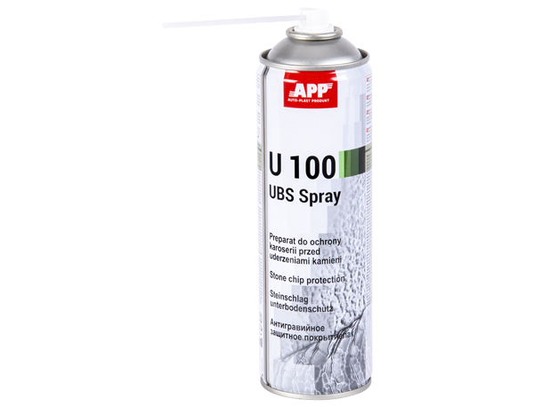 Антигравий в баллончике APP U100 UBS Spray 500 мл Черный - фото 3