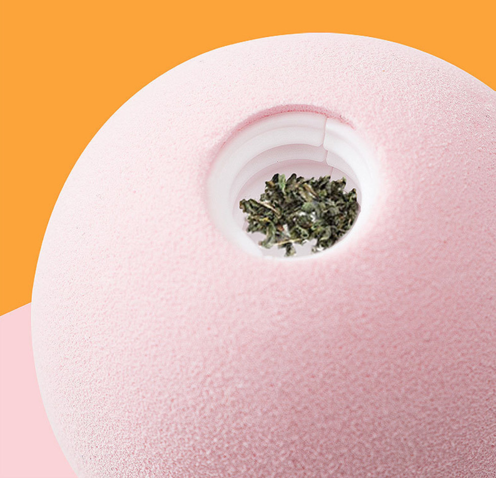 Іграшка інтерактивна м'ячик для кішок зі звуками птахів 5922 5 см Рожевий (4259154) - фото 5 Іграшка інтерактивна м'ячик для кішок зі звуками птахів 5922 5 см Рожевий (4259154) - фото 5