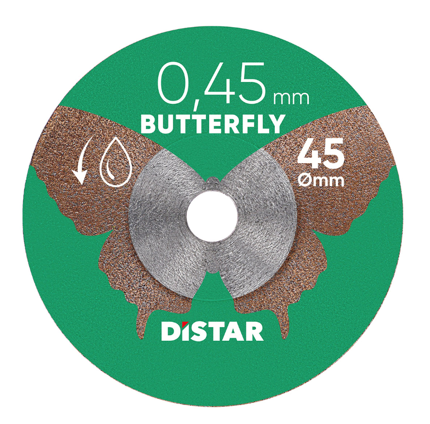 Диск алмазный отрезной Distar Butterfly 45 мм/0,45 мм