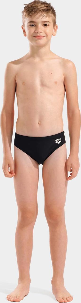 Плавки для хлопчиків Arena SWIM BRIEFS SOLID 152 см Чорний/Жовтий (008371-583 152)