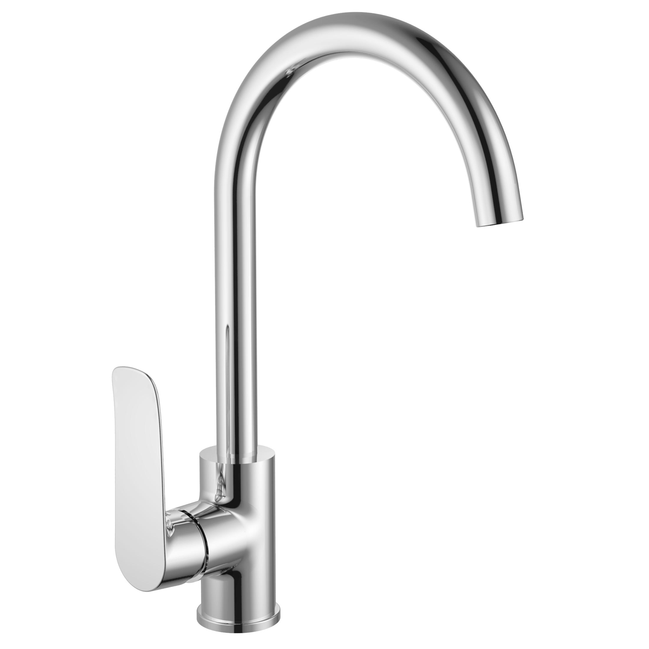 Смеситель для кухни RJ SLIP RBZ090-8M однорычажный Хром (157589)