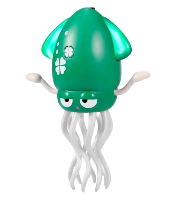 Интерактивная игрушка Осьминог танцующий со звуковыми эффектами Зеленый (10379) - фото 1 Интерактивная игрушка Осьминог танцующий со звуковыми эффектами Зеленый (10379) - фото 1