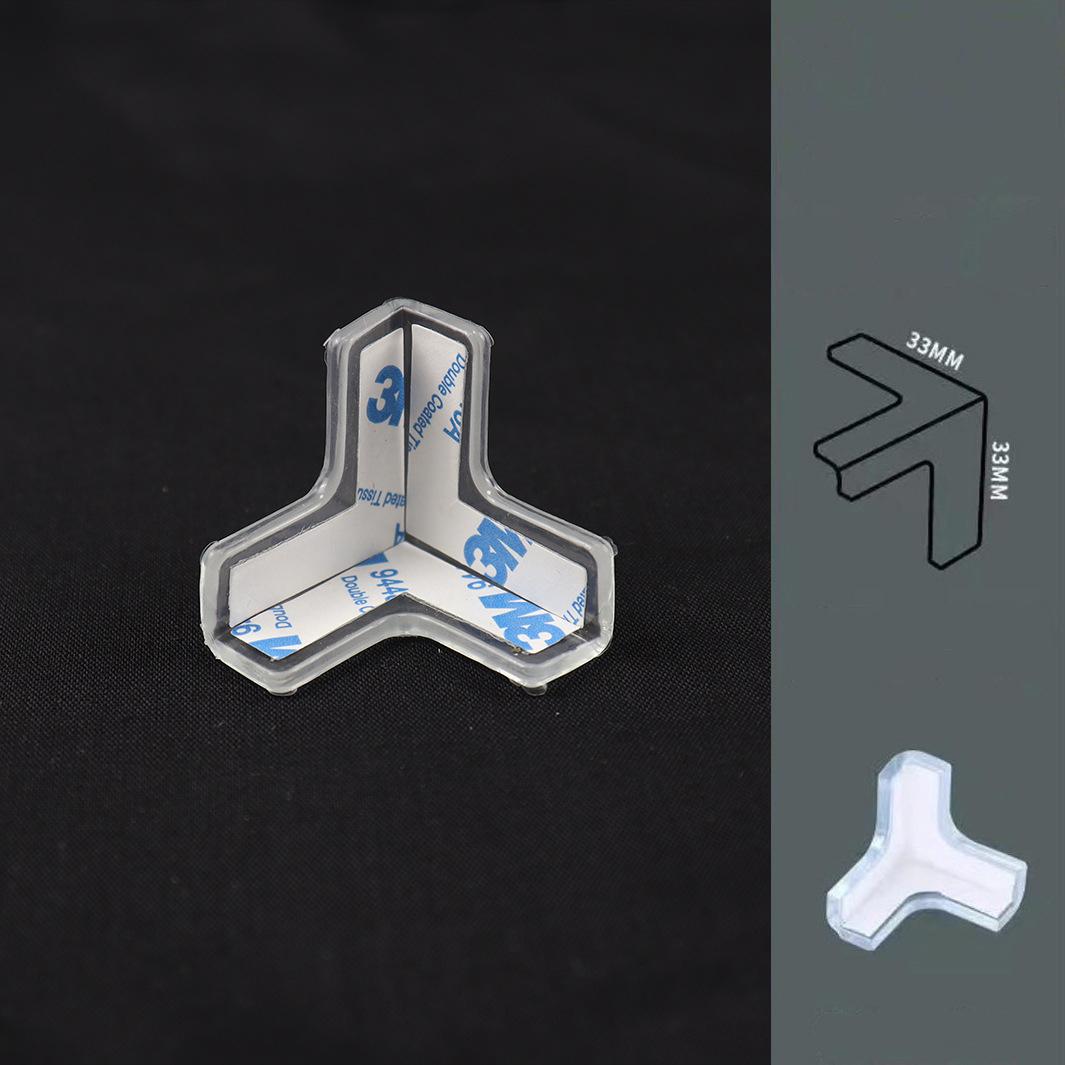 Накладка силиконовая на углы мебели для детской безопасности 10 шт. (29295) - фото 9