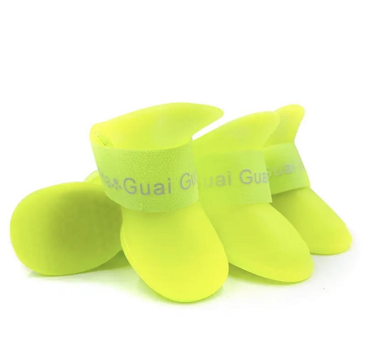 Обувь для собак резиновая Daddy 43x33 мм S Yellow (64546754)