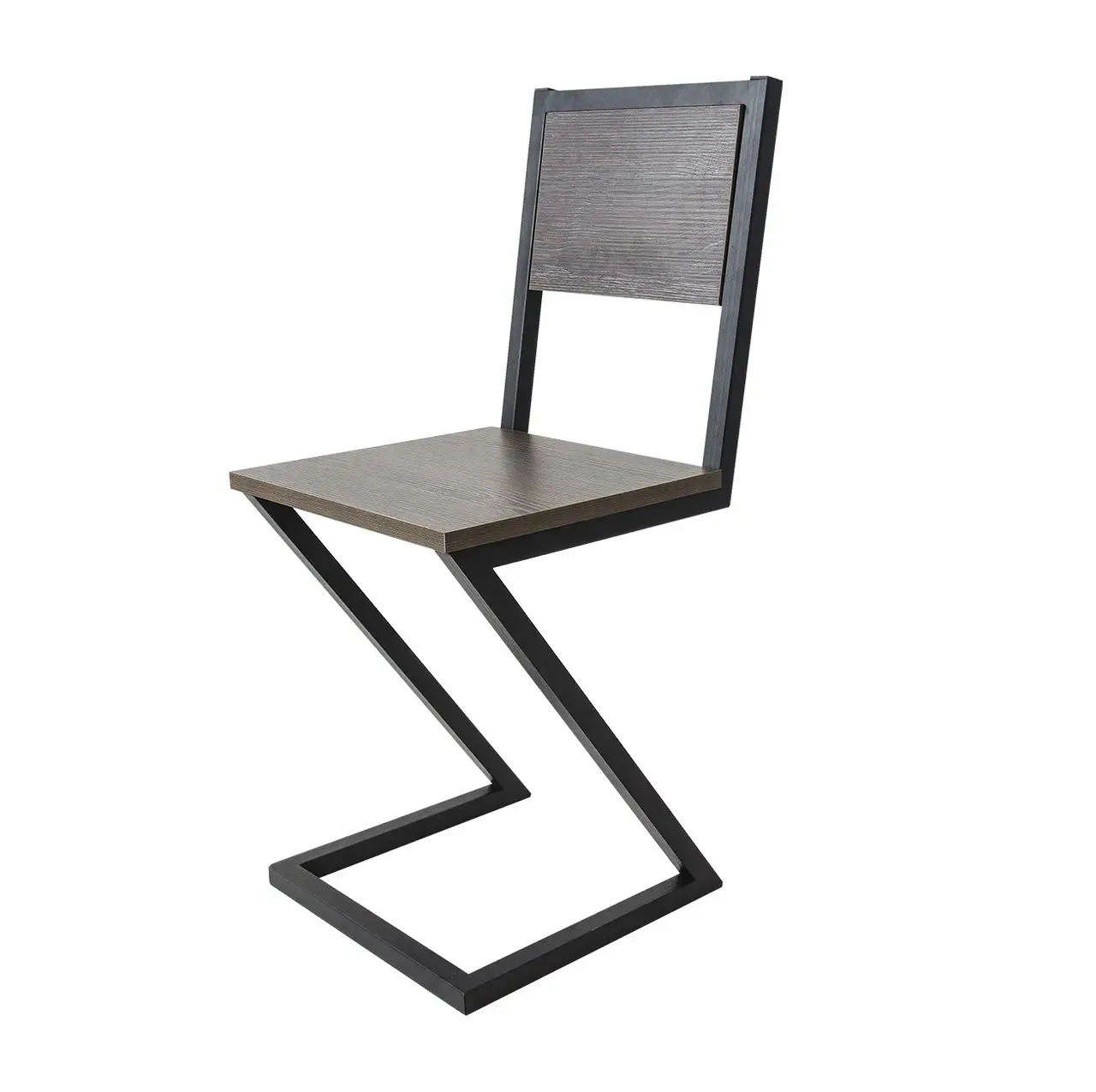 Стул Loft FS022 обеденный с геометрическим основанием и высокой спинкой (3075772696)
