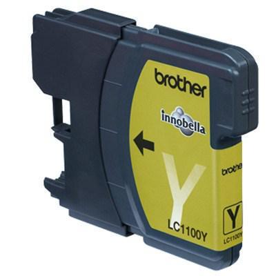 Картридж Brother DCP-385C/6690CW/MFC990CW Yellow (LC1100Y)