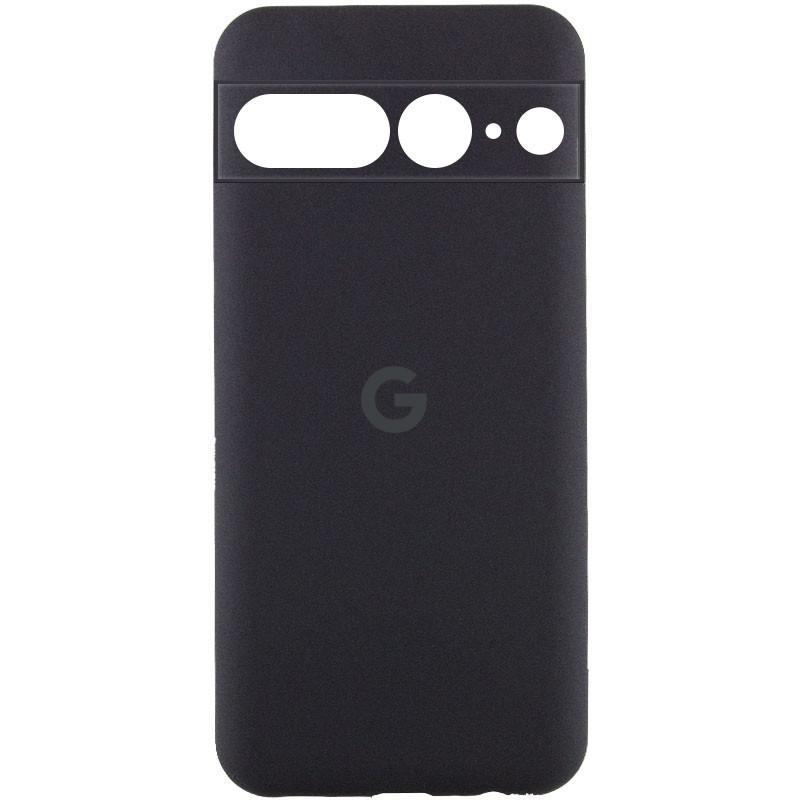 Противоударный Чехол Silicone Cover Lakshmi Full Camera (AAA) with Logo для Google Pixel  7 Pro Черный / Black
