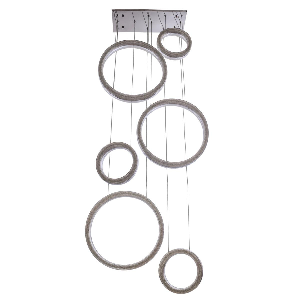 Люстра світлодіодна підвісна Brille BL-570S/162 W WW / CW CH LED