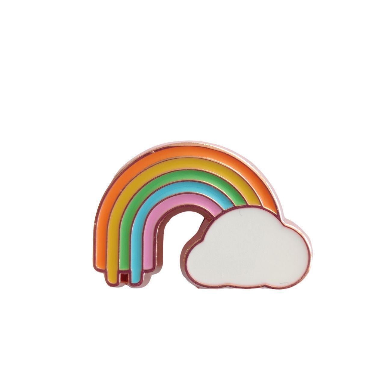 Джибітс на крокси JIBBITZ Crocs Веселка метал (2178573877)