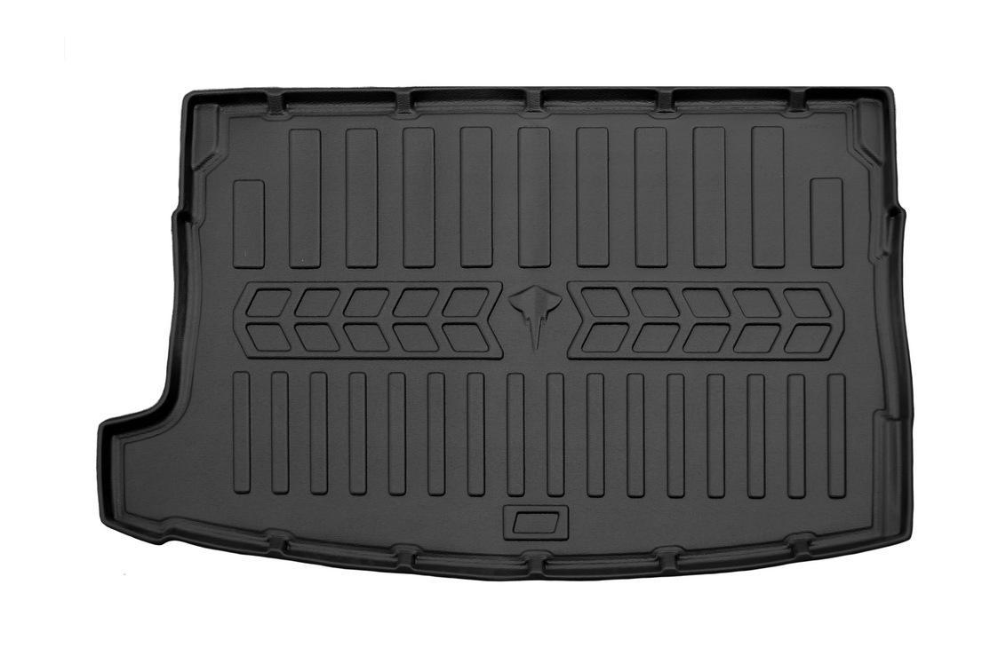 Коврик в багажник 3D E-Golf 2012-2020 Stingray для Volkswagen Golf 7/E-Golf полиуретан Черный