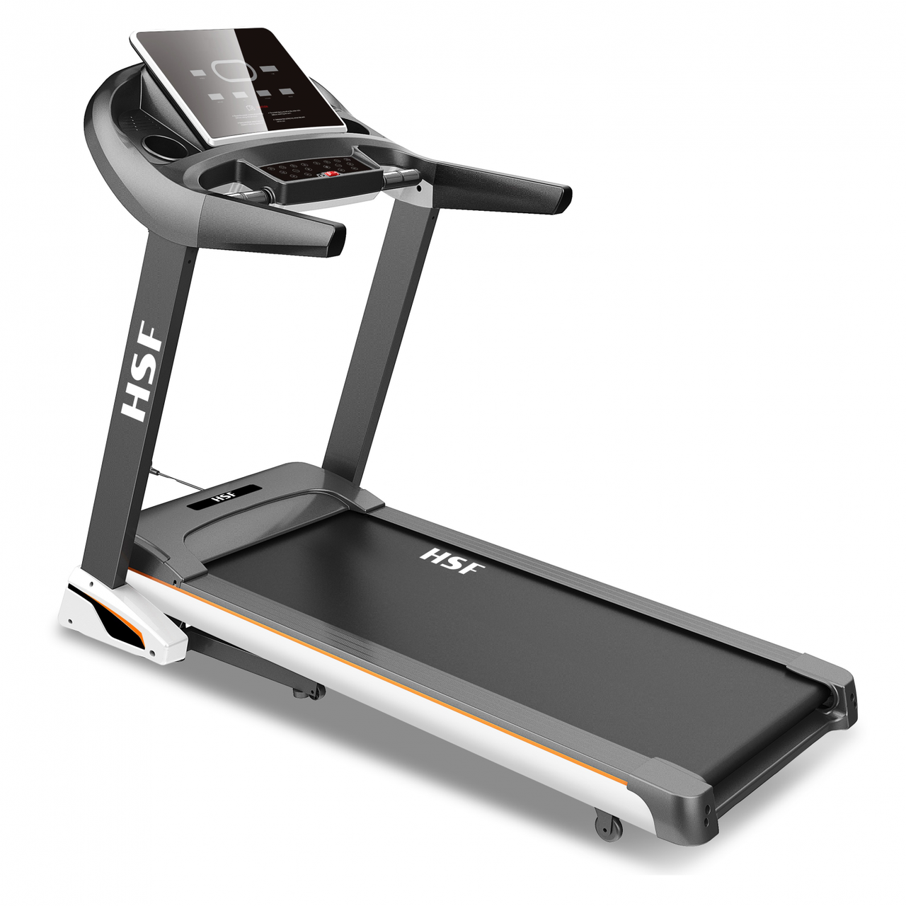 Бігова доріжка електрична HouseFit HSF-2510E 0,8-20 км/год 12 програм 3 л.с. до 140 кг (2355187573)