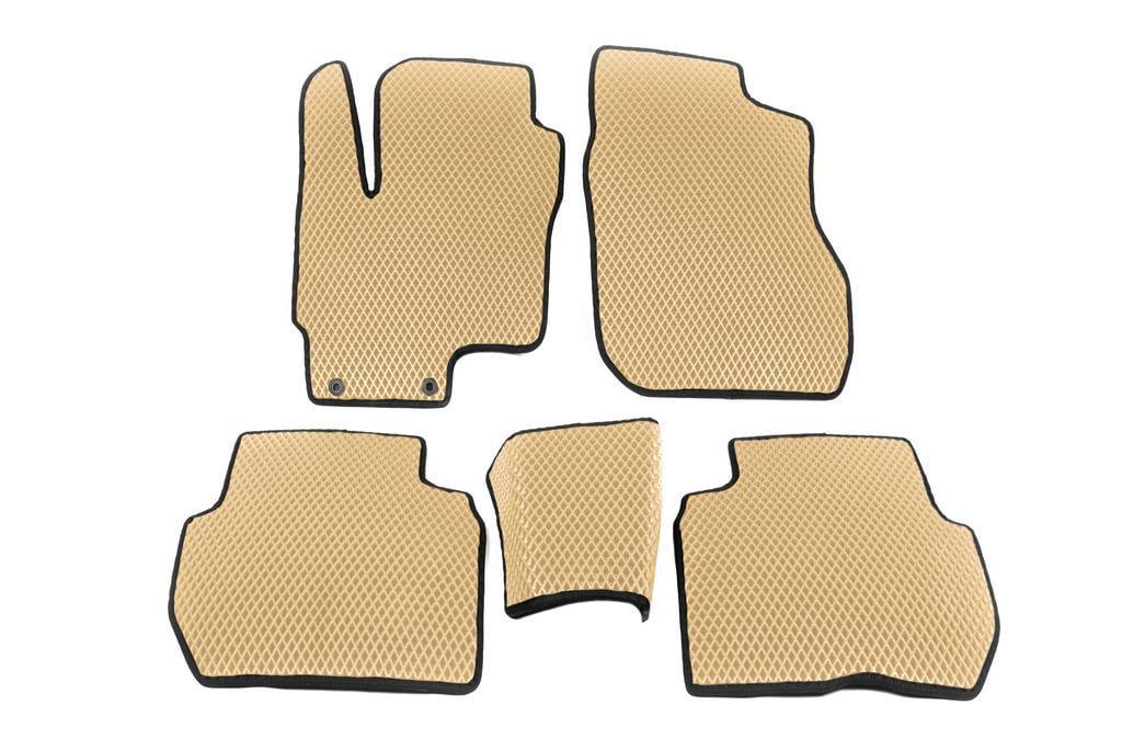 Коврики EVA P-HEV Digital Designs для Mitsubishi Outlander 2012-2021 гг. этилвинилацетат Бежевый