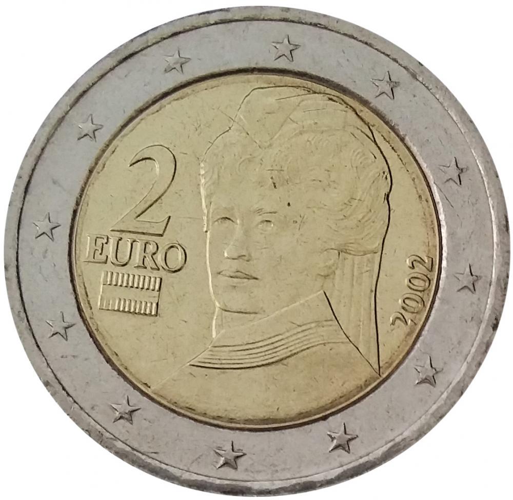 Коллекционная монета Австрия 2 евро 2002 UNC (KM#3089)