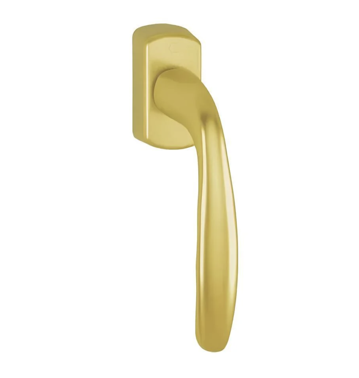 Ручка для металопластикового вікна Hoppe New York Золотий матовий (3045)