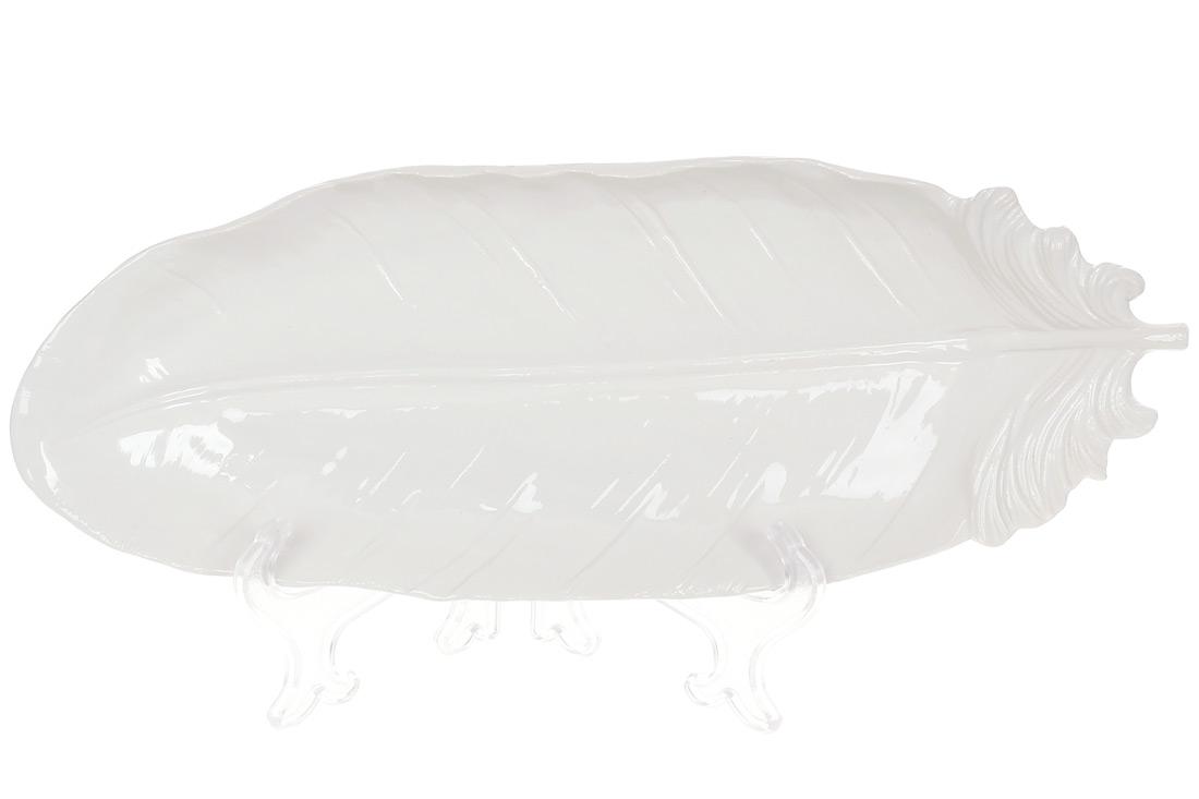 Блюдо керамическое BonaDi Перо 31 см (795-443)