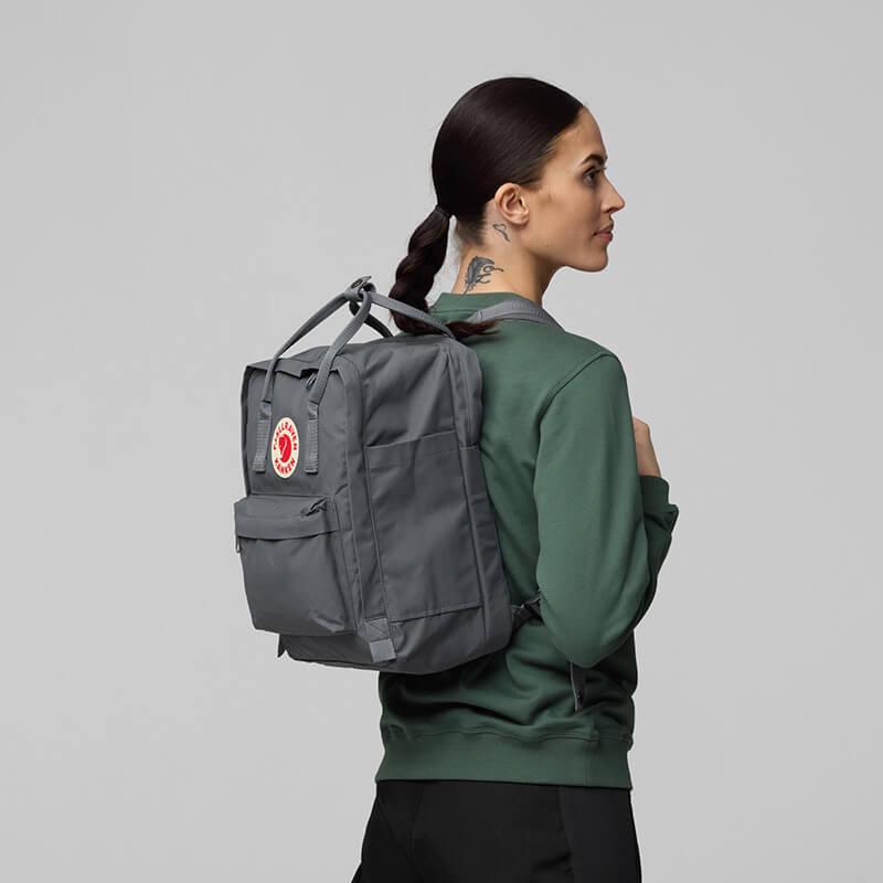 Міський рюкзак Fjallraven Kanken Laptop 13" 13 л Super Grey (23523,046) - фото 4