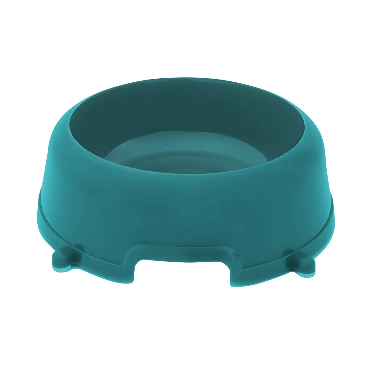 Миска для тварин пластиковая 2 л Зелений (2583453014)