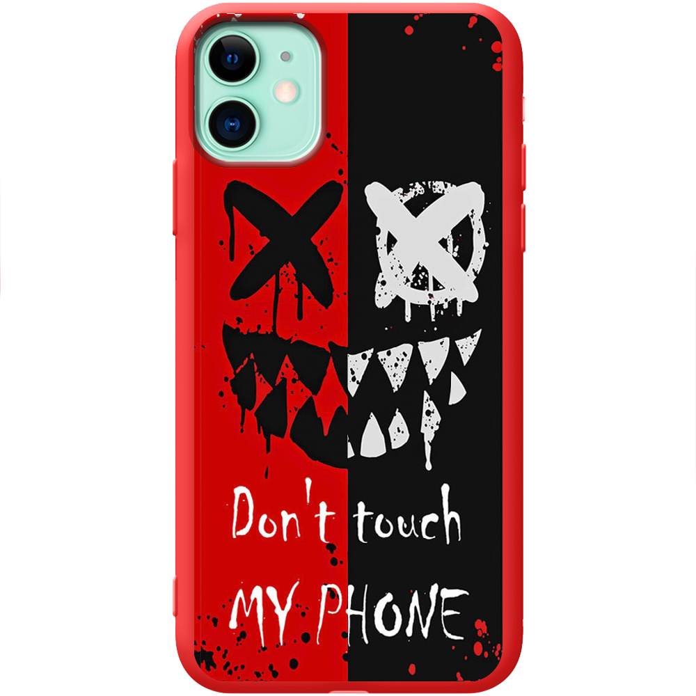 ᐉ Чехол BoxFace iPhone 11 Bad Smile Красный силикон (38184-up2468-43041) •  Купить в Киеве, Украине • Лучшая цена в Эпицентр