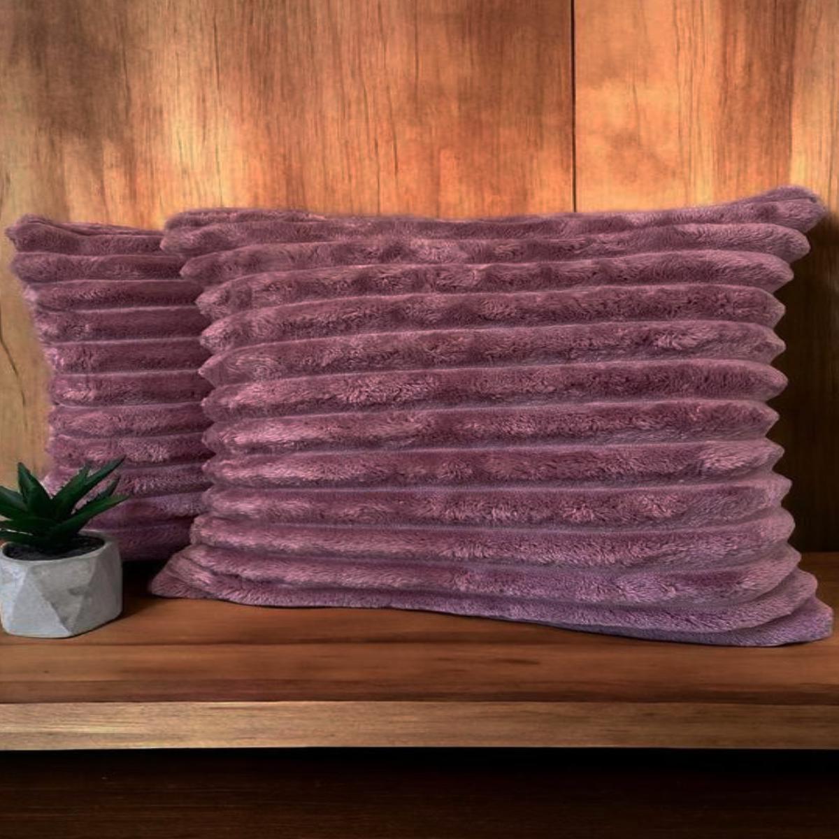 Набор наволочек на молнии Koloco Шарпей 2 шт. 50х70 см Фиолетовый (42571) - фото 2 Набор наволочек на молнии Koloco Шарпей 2 шт. 50х70 см Фиолетовый (42571) - фото 2