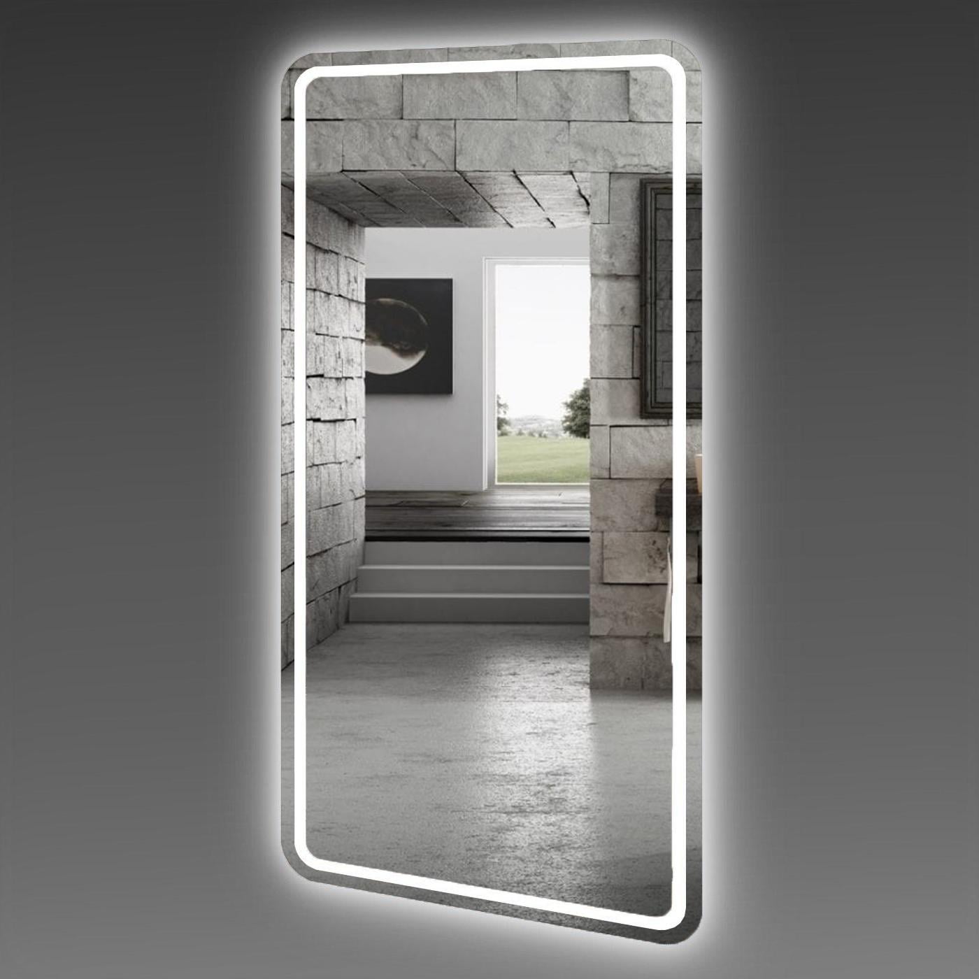 Дзеркало Fossa з LED-підсвічуванням 60х140 см (1111515)