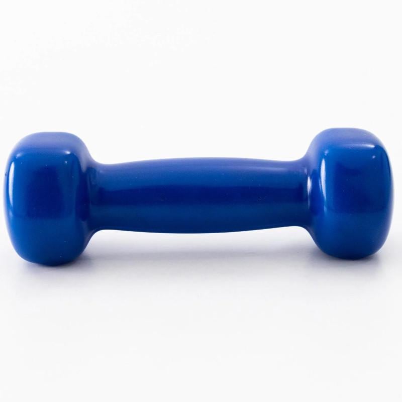 Гантель із вініловим покриттям Feel Fit 1 шт. 3 кг Синій - фото 2 Гантель із вініловим покриттям Feel Fit 1 шт. 3 кг Синій - фото 2