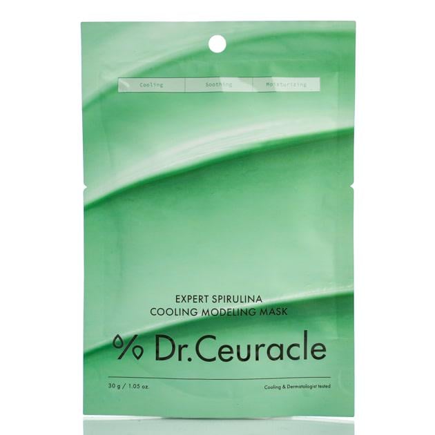 Маска альгинатная со спирулиной от отеков Dr.Ceuracle Expert Spirulina Modeling Mask 30 г
