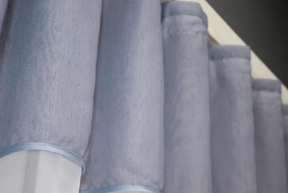 Занавеска на кухню с аркой 280х170 см Белый/Серый (036к) - фото 4 Занавеска на кухню с аркой 280х170 см Белый/Серый (036к) - фото 4