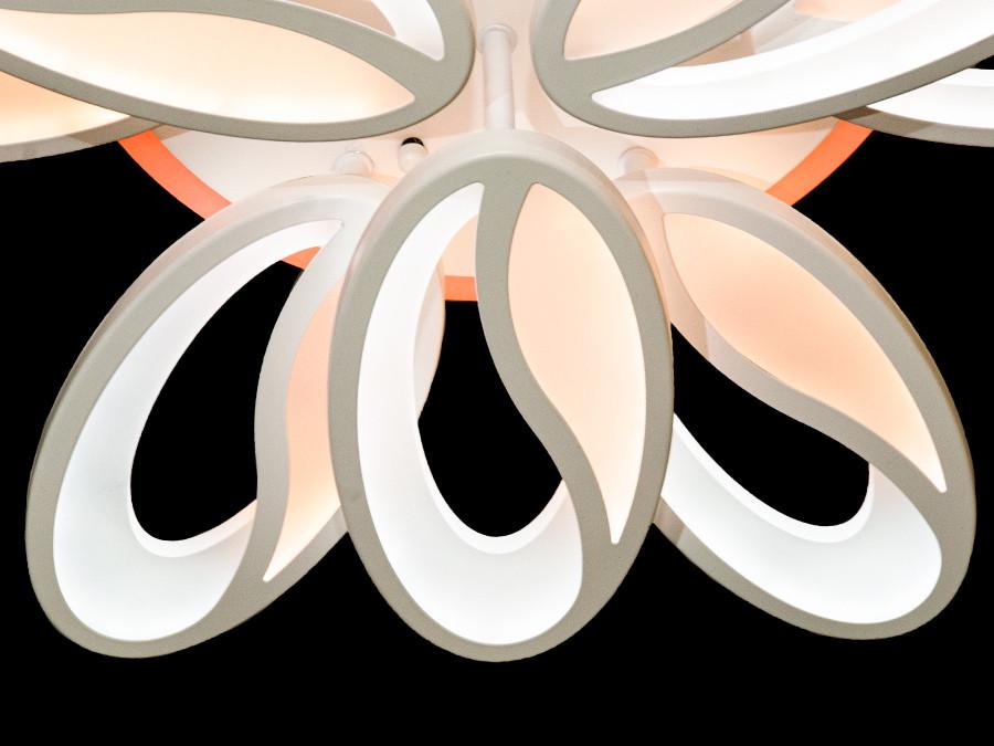 Люстра LED для спальни с пультом 8090-6+3WH-LS 150W на 21м2 Белый (1790706587) - фото 4 Люстра LED для спальни с пультом 8090-6+3WH-LS 150W на 21м2 Белый (1790706587) - фото 4