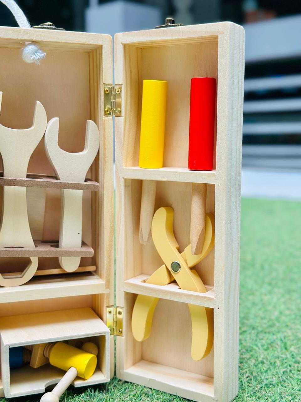 Детский набор Мастерская деревянные инструменты в чемодане (2679664989) - фото 5 Детский набор Мастерская деревянные инструменты в чемодане (2679664989) - фото 5