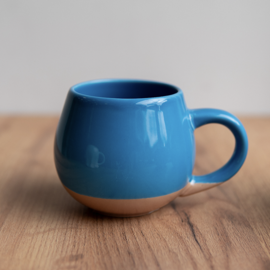 Чашка керамічна Нова 480 мл Блакитний (snt128) Чашка керамічна Нова 480 мл Блакитний (snt128)