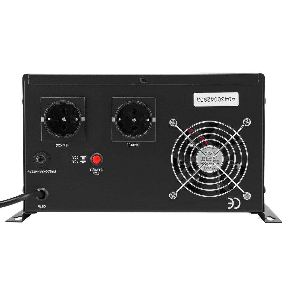 ИБП LogicPower LPY-W-PSW-2500 VA+ 1800 Вт 10/20A с правильной синусоидой 24 В - фото 3