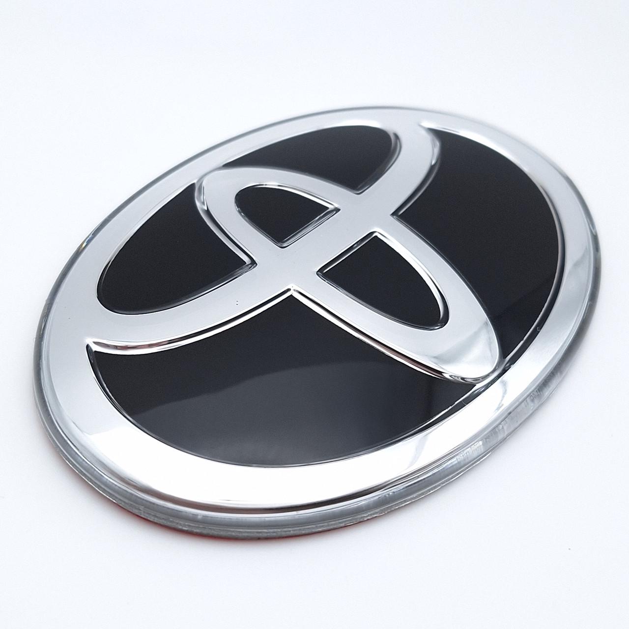 Емблема Toyota під склом 100х69 мм (2458564064)