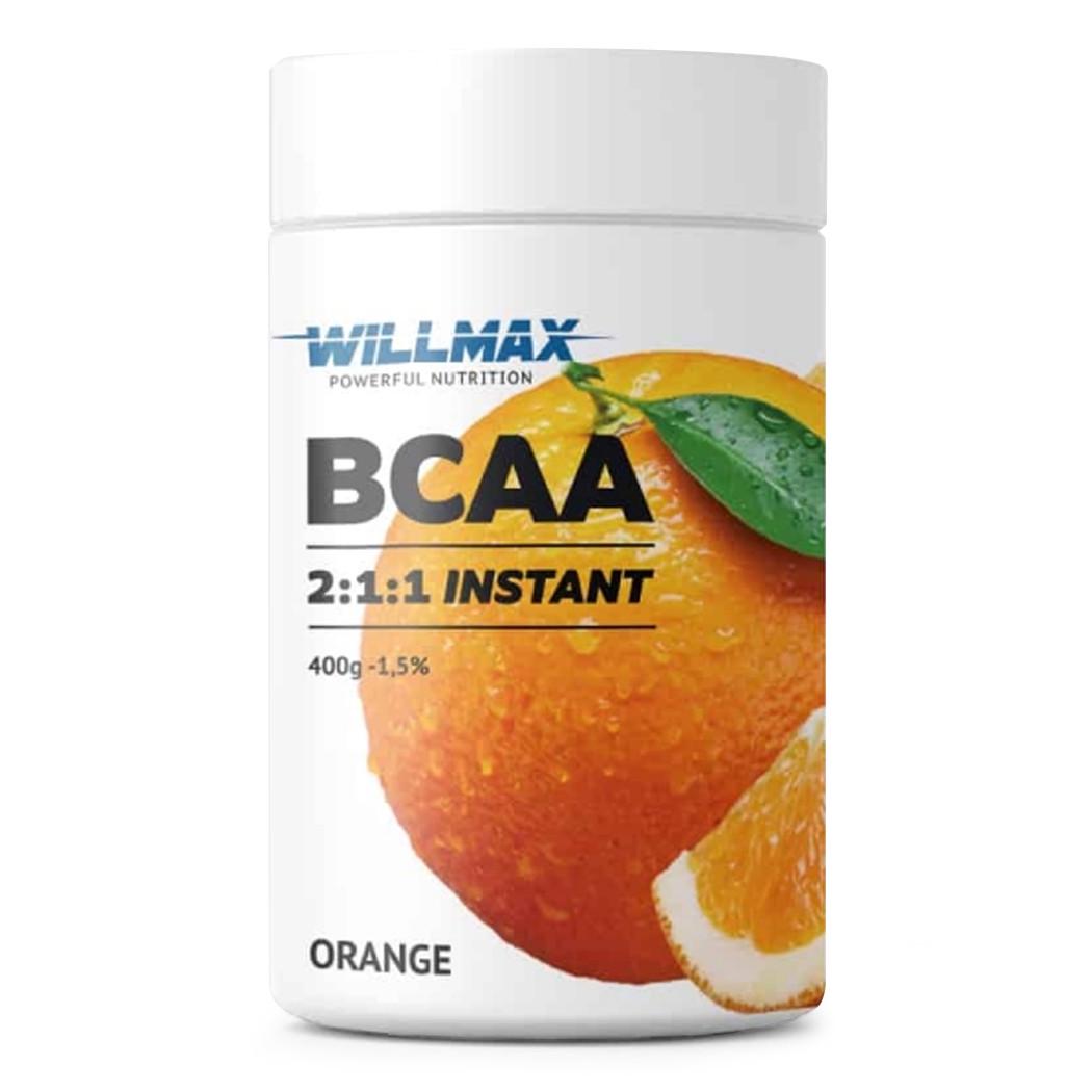 Аминокислота Willmax BCAA 2:1:1 Instant Апельсин 400 г (10563-07)
