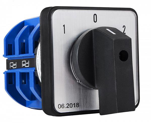 Переключатель пакетный АСКО-Укрем ПКП SBI 63A/2.832 1-0-2 2P 63A 400V (A0110010069)