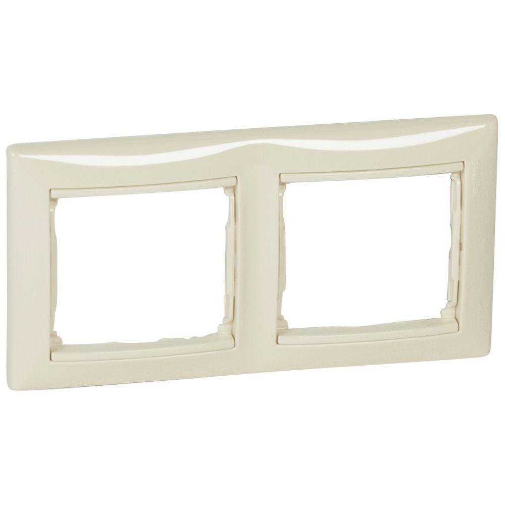 Рамка двухместная Legrand Valena Слоновая кость (774352)