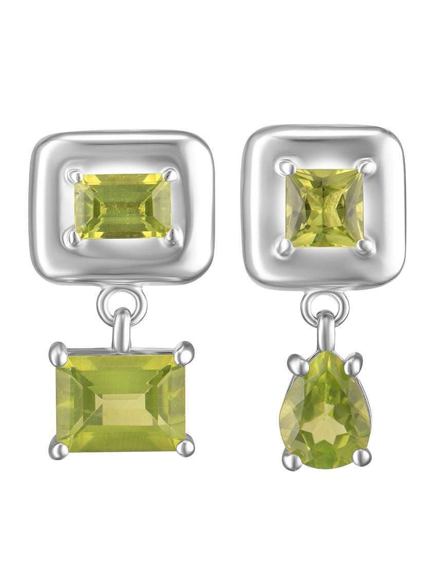 Сережки Splash Green жіночі RIMMART JEWELRY срібні One size