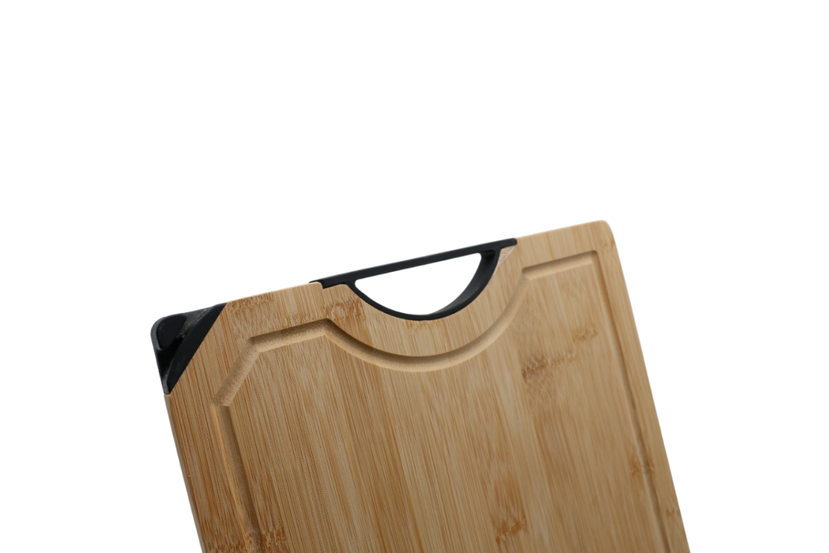 Доска кухонная бамбуковая Eurogold с точилкой для ножей 40х30х1,7 см (2502315318) - фото 2 Доска кухонная бамбуковая Eurogold с точилкой для ножей 40х30х1,7 см (2502315318) - фото 2