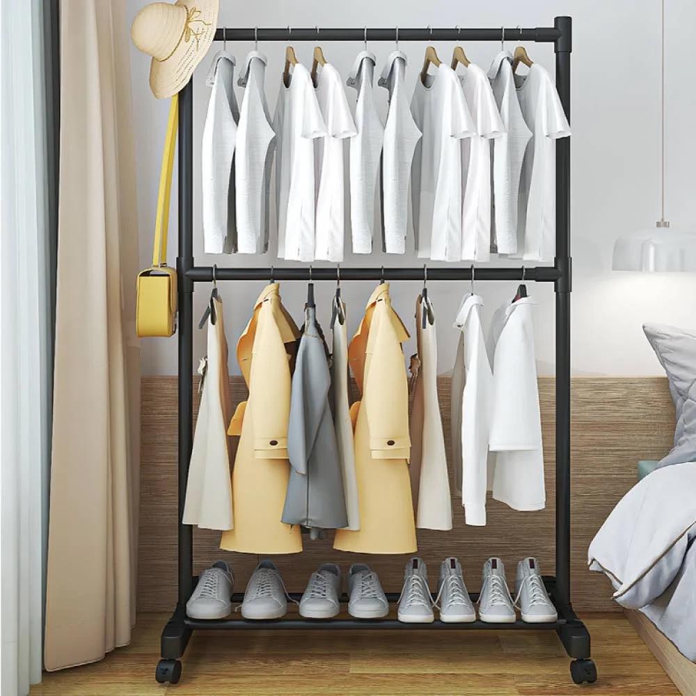 Стійка для одягу та взуття Clothes Rack CR-11 Чорний (SS-15) - фото 3