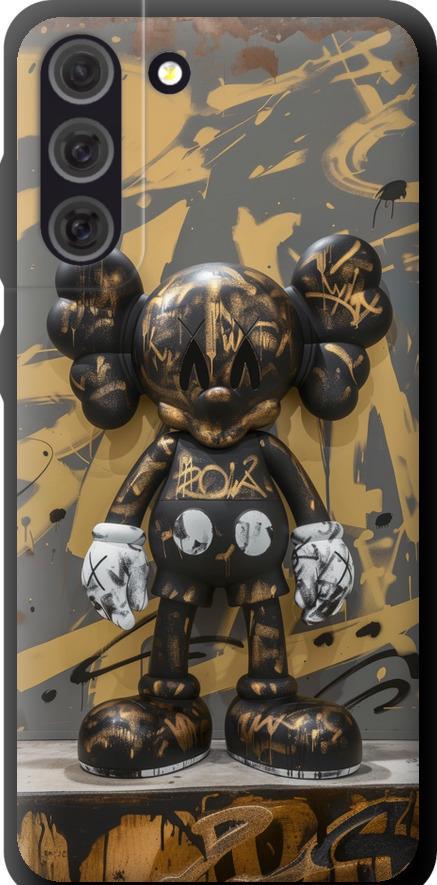 Чехол на Samsung Galaxy S21 FE Bronze kaws (6097b-2302-42517)