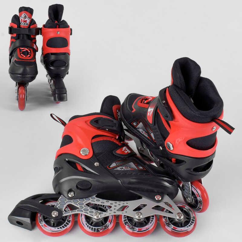 Ролики дитячі розсувні Best Roller р. 30-33 з підсвічуванням коліс (8211-S) - фото 2 Ролики дитячі розсувні Best Roller р. 30-33 з підсвічуванням коліс (8211-S) - фото 2