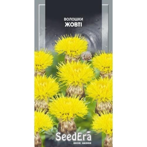 Семена цветов Васильки Желтые многолетние Семейный сад 0,5 г (CS-0967)