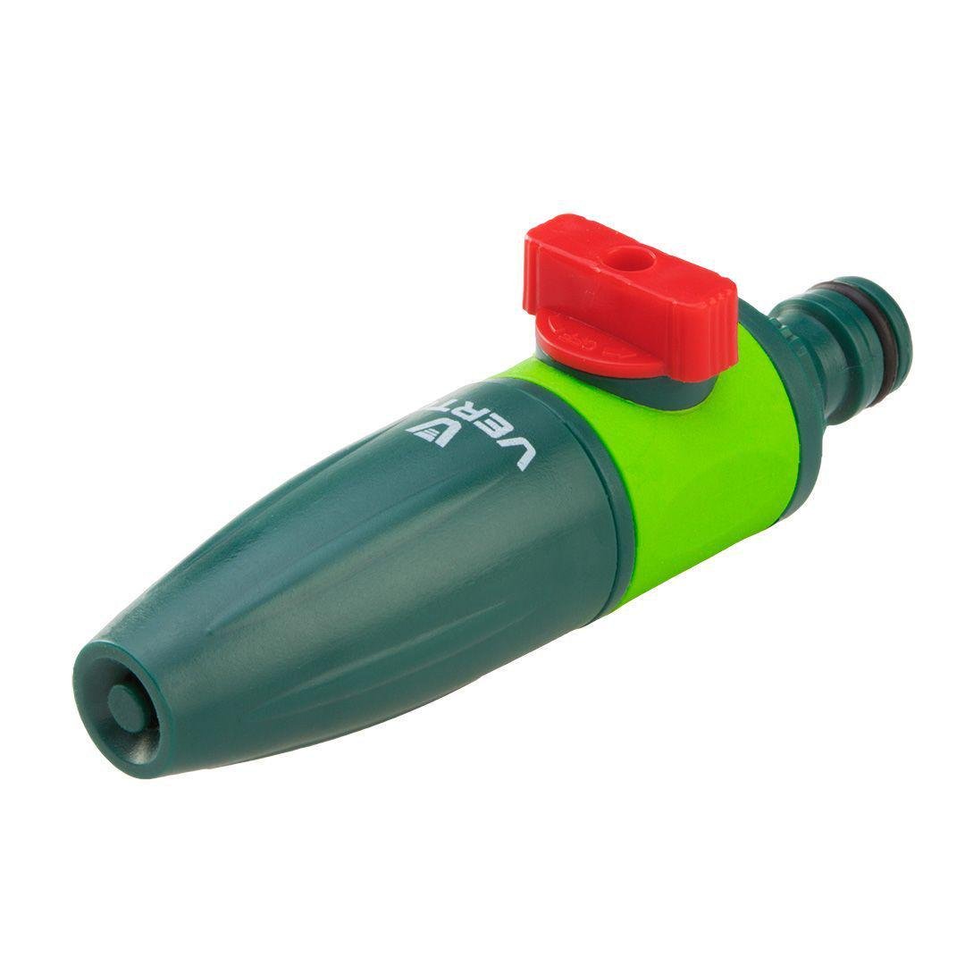 Садовый ороситель Verto 15G700 120 мм 1/2" 3/4" прямой дождеватель 1 функция (22396)