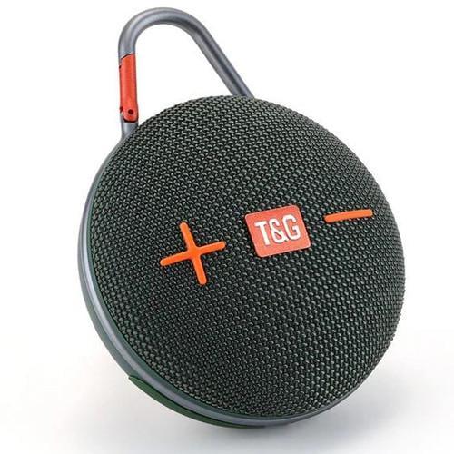 Колонка портативна Bluetooth TG648 з автовимкненням TWS Green (2135321658)