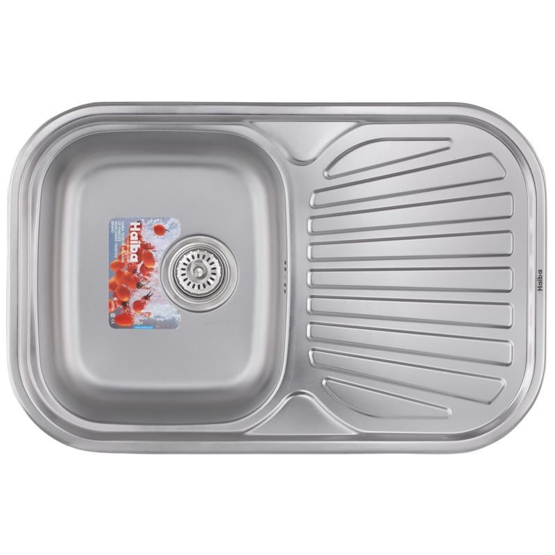 Мойка кухонная Haiba 74x48 см Satin (HB0561)