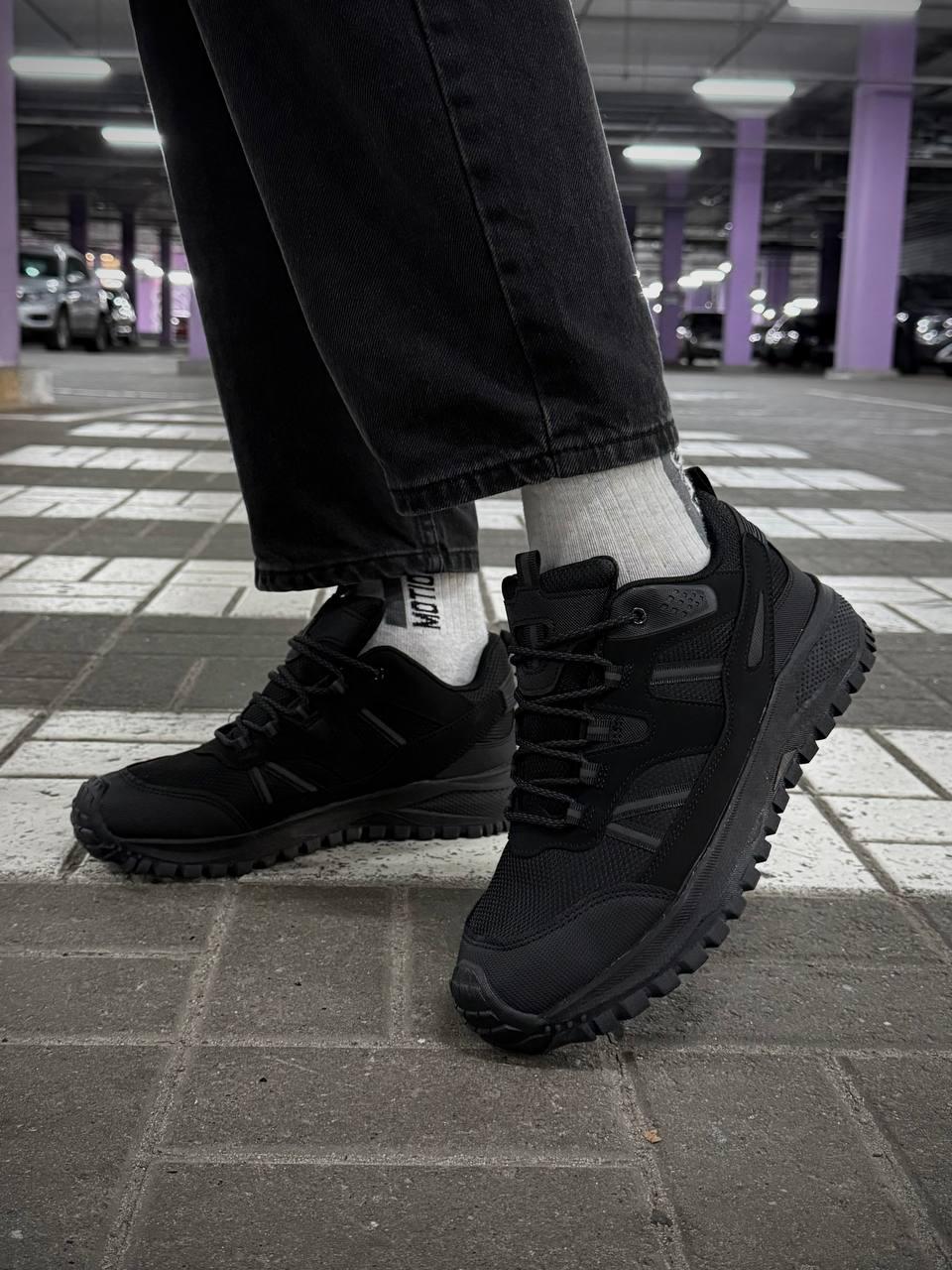 Кроссовки мужские термо до -10 °С KMB р. 42 26,5 см Черный (30302721) - фото 4