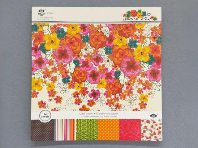 Набор картона 24 листа 30,5х30,5 см (22799)