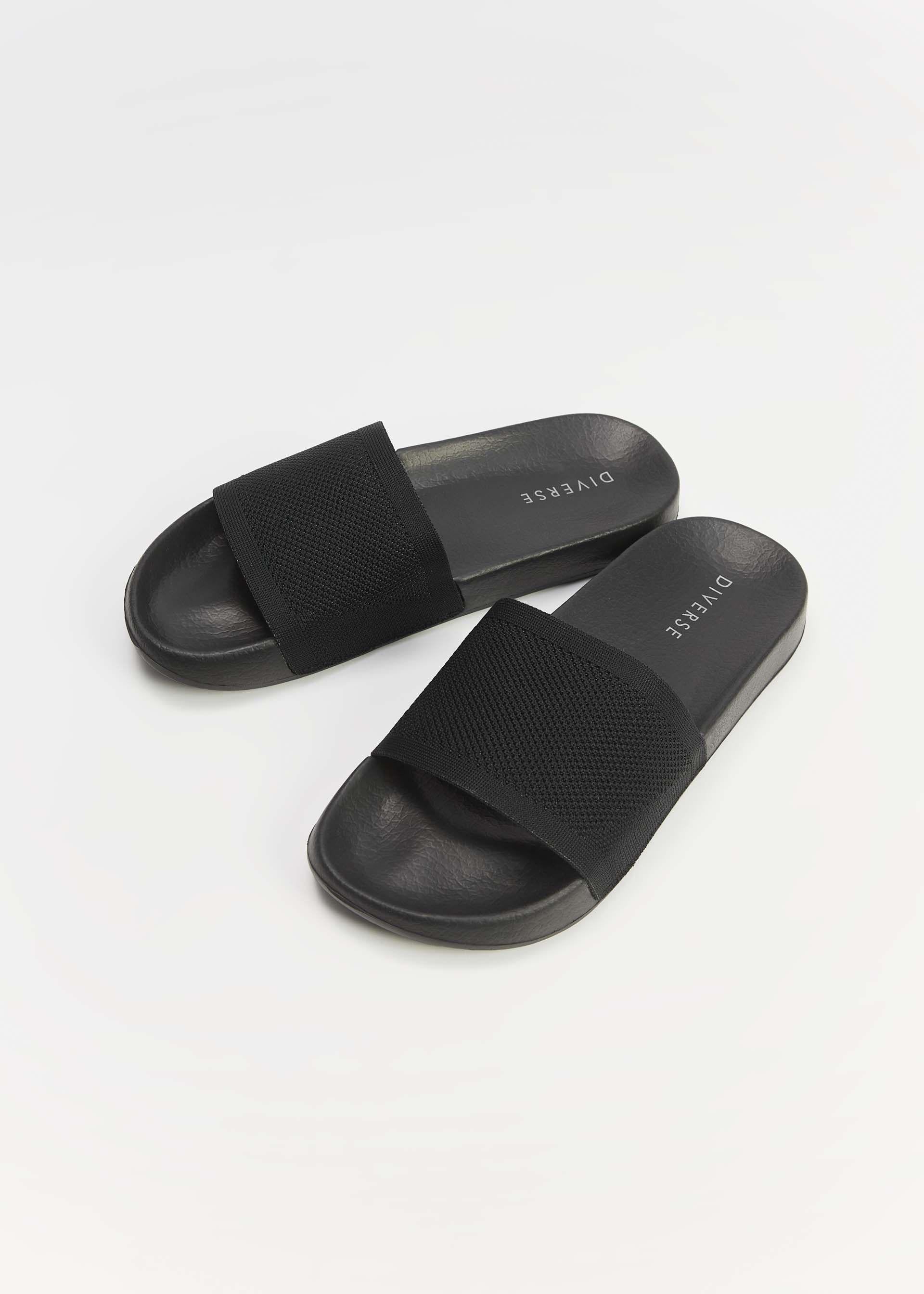 Шльопанці жіночі Diverse LOMA II р. 41 Чорний (5905384148445)