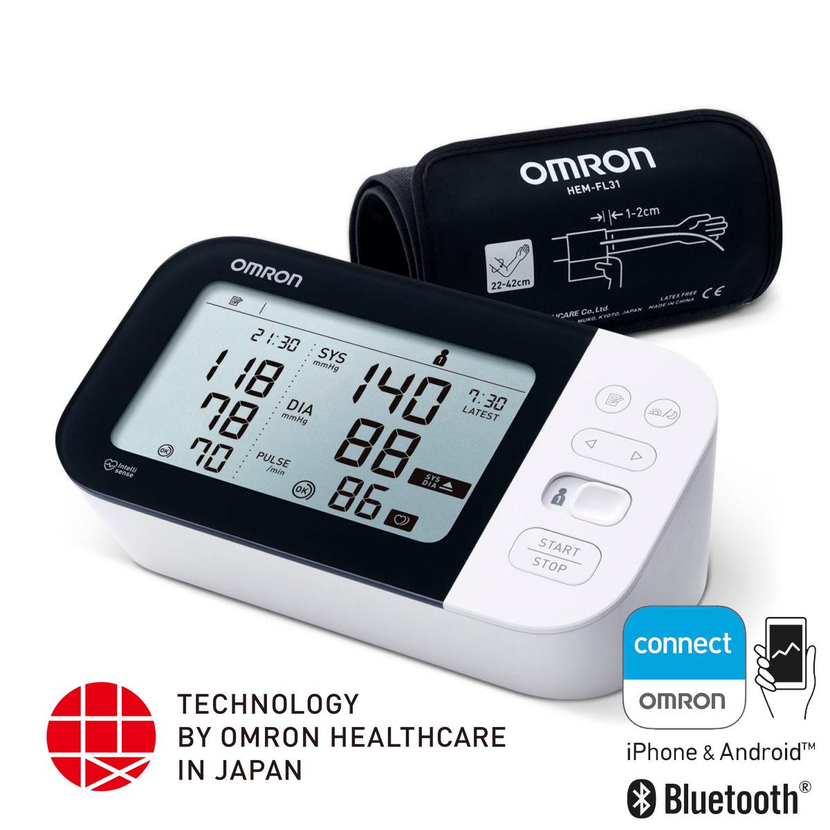 Тонометр Omron M7 Intelli IT (НЕМ-7361Т-ЕВК) - фото 2