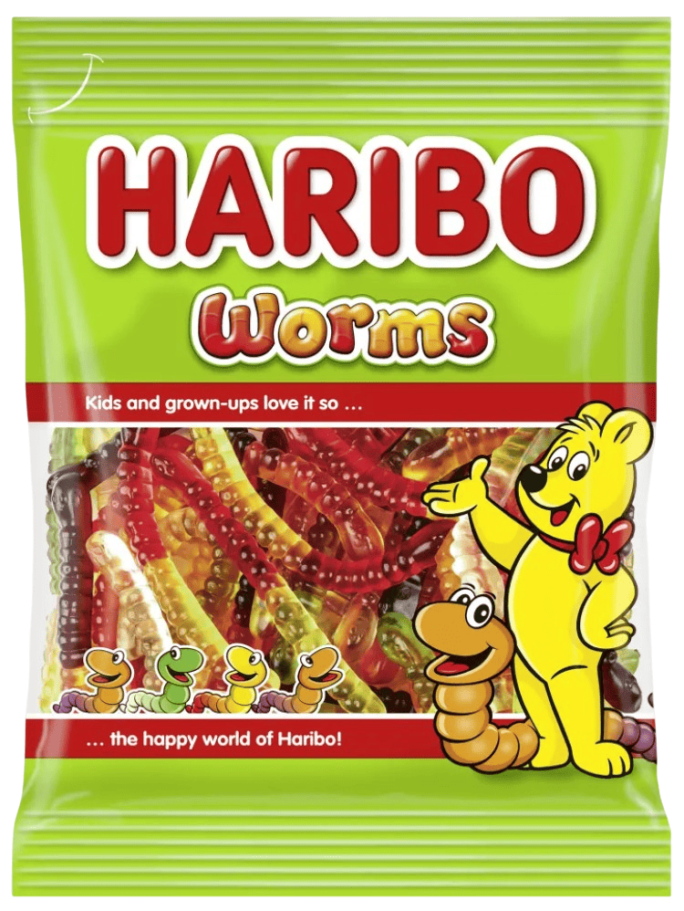 Конфеты желейные Haribo Worms Fruit Flavour 200 г (3113079621)